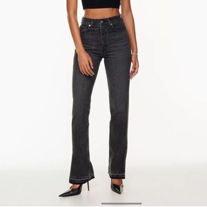 NWT Aritzia EB Denim ‘Unraveled Two Jean’